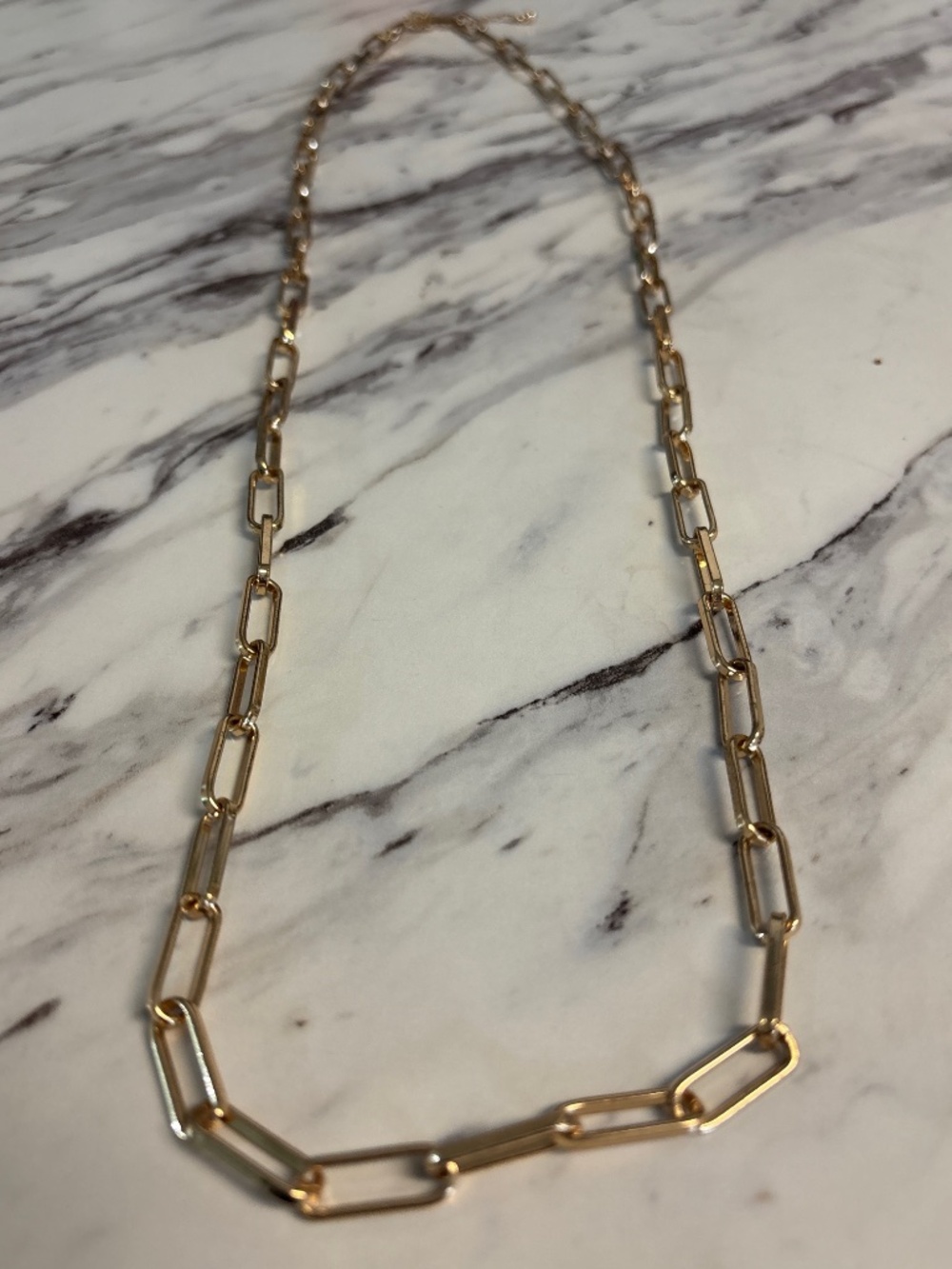 Gold Link Necklace